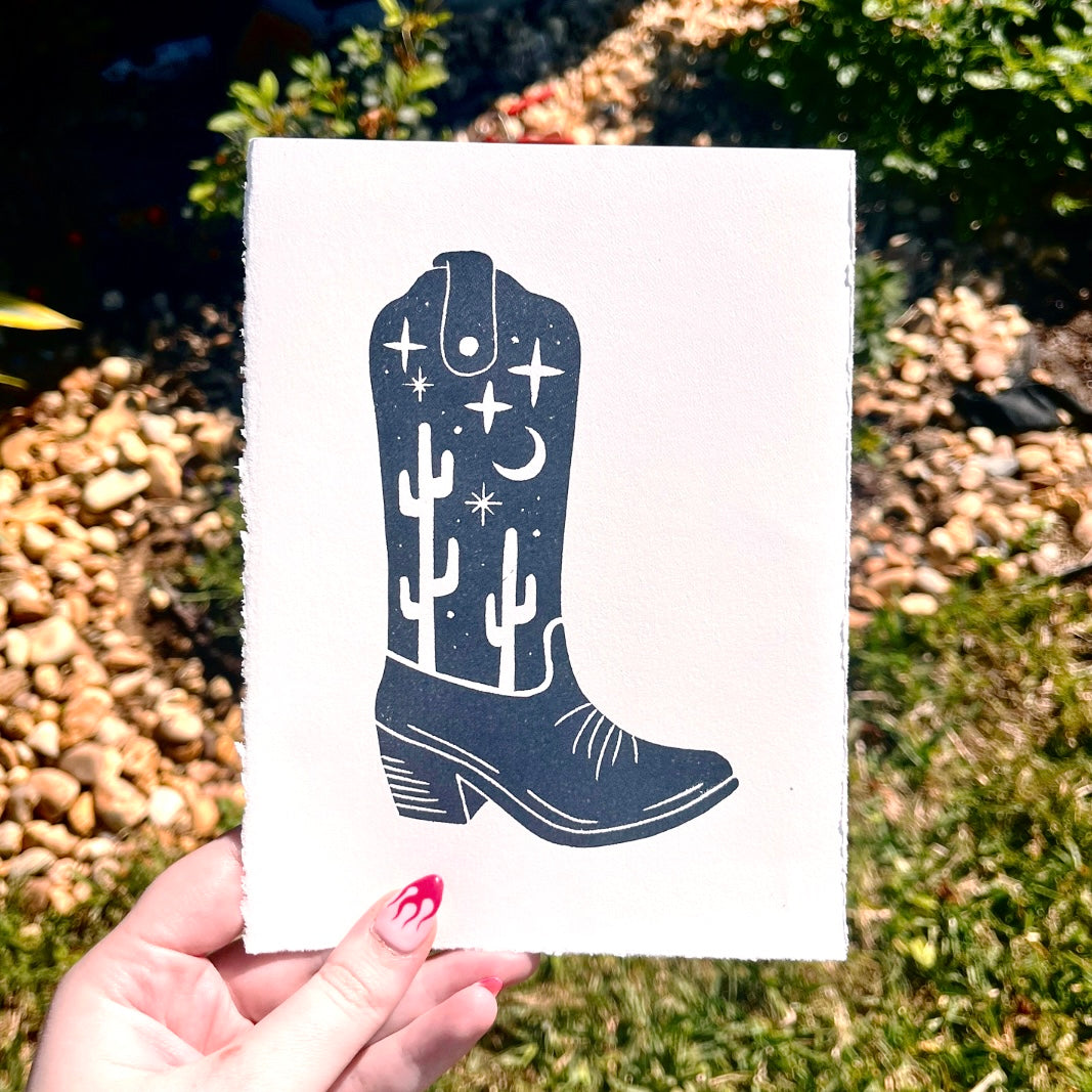 Desert Boots Print