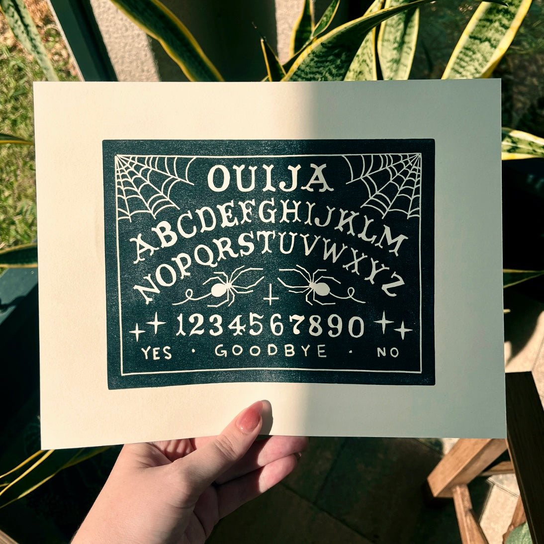 Ouija Board Print