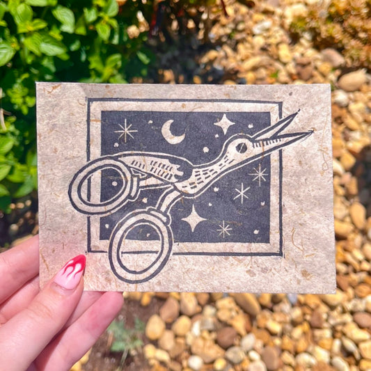 Adelaide’s Scissors Mini Print