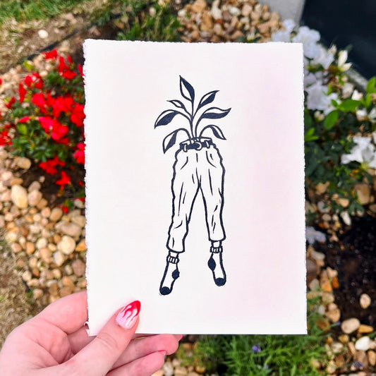 Plants with Pants Print