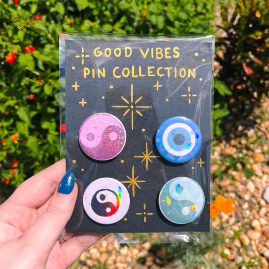 Good Vibes Pin Collection