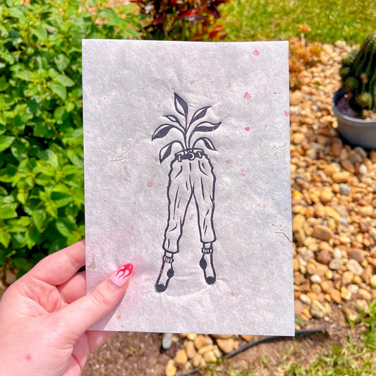 Plants with Pants Print