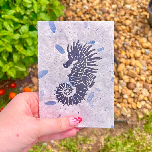 Seahorse Mini Print