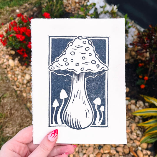 Mushrooms Print