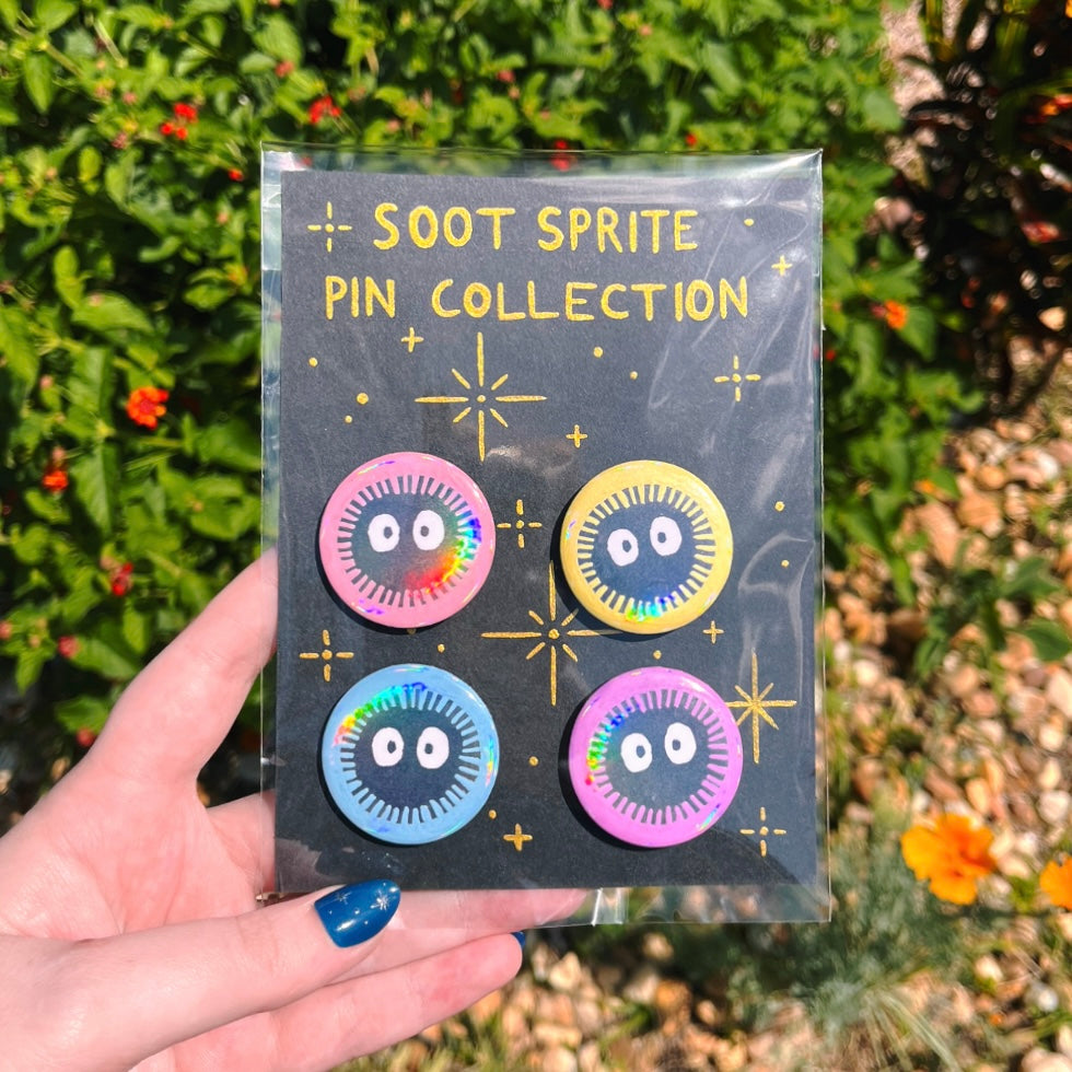 Soot Sprite Pin Collection