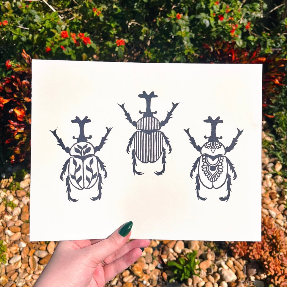 Beetle Besties Print