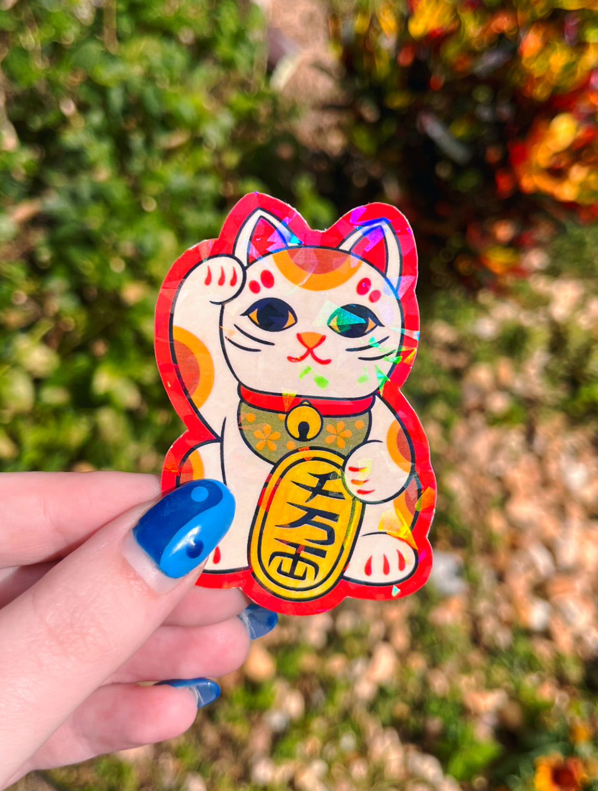 Lucky Cat Sticker