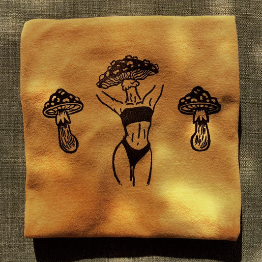 Marigold Mushroom Girl T-Shirt