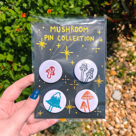 Mushroom Pin Collection