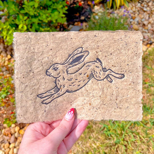 Running Rabbit Print