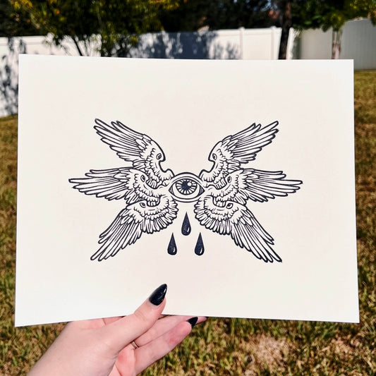 Angel Eye Print