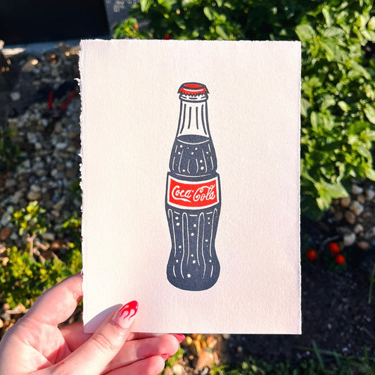 Bottled Coke Print