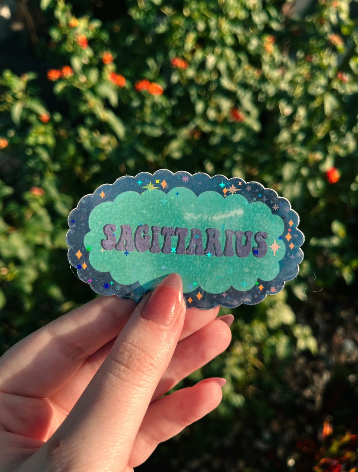 Sagittarius Star Sign Sticker